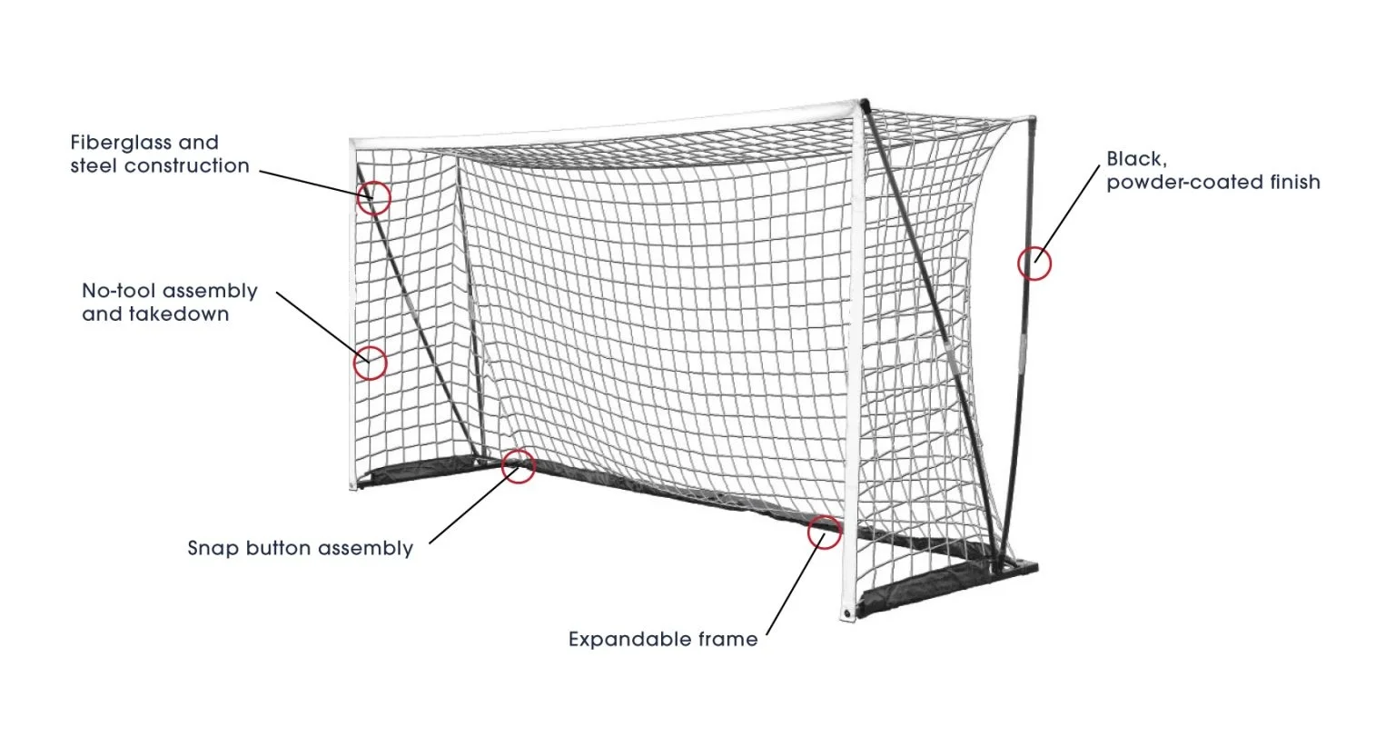 SG02A Low Price Folding Soccer Goal Training Equipment Wholesale from China Excellent for Soccer Practice