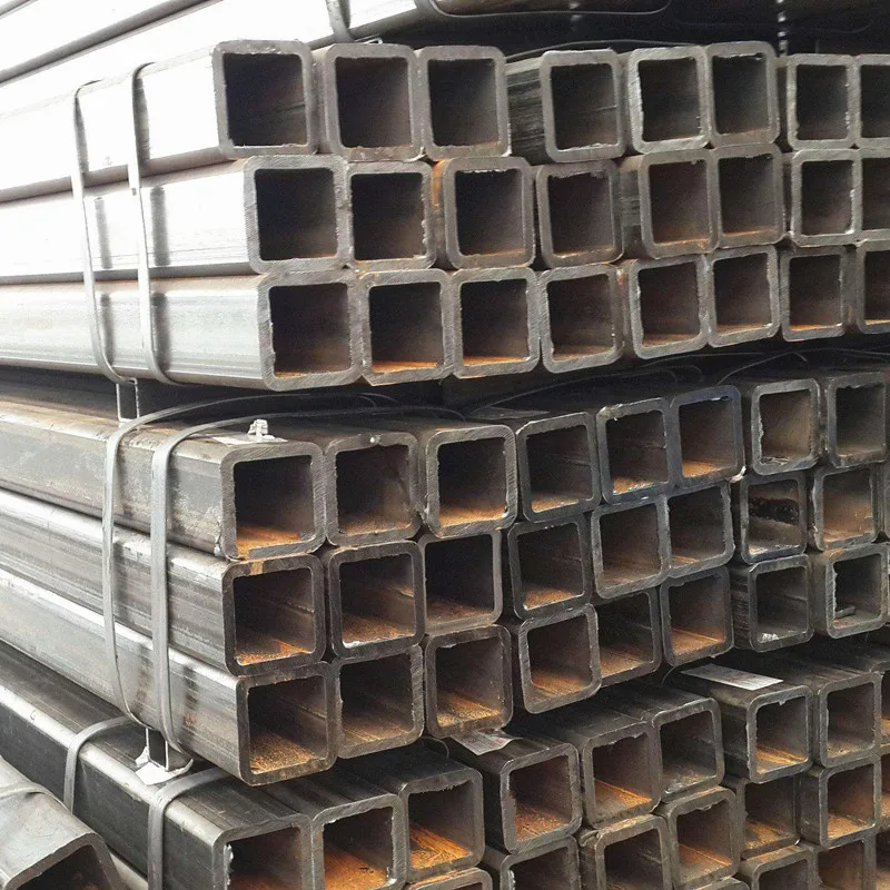 Q235 Q235B Mild Steel Welded Steel Pipe Square Pipe 25x25x2 Weight List