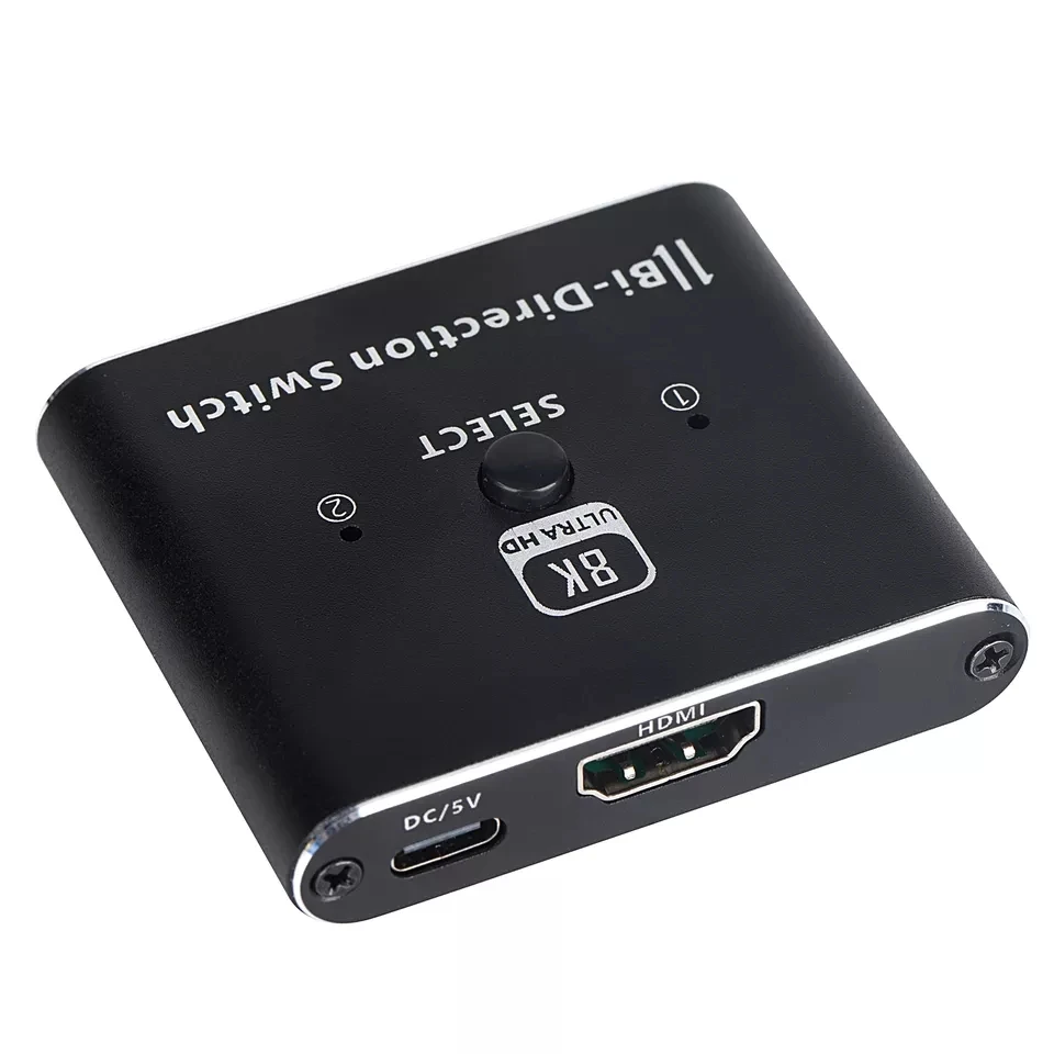 OZ8AB 8K Bi-direction HDMI Switch 2 port Two-way Transmission 2x1 HDMI2.1 Switcher Splitter 2 in 1 Out