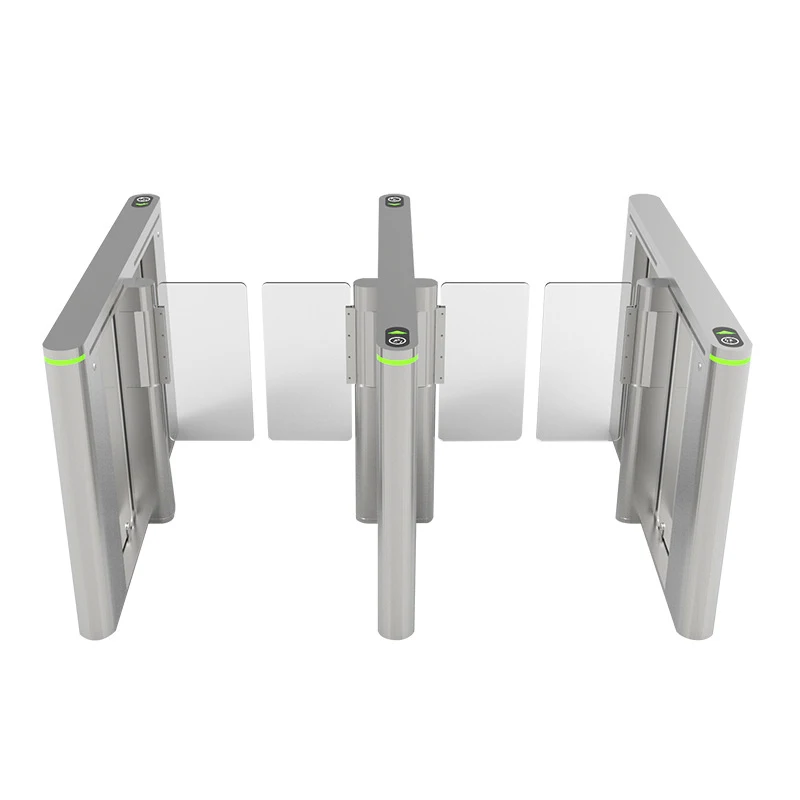 Manufacturer supplies speed gate swing gate pedestrian access gate for office buildings, scenic spots, schools with facial recog
