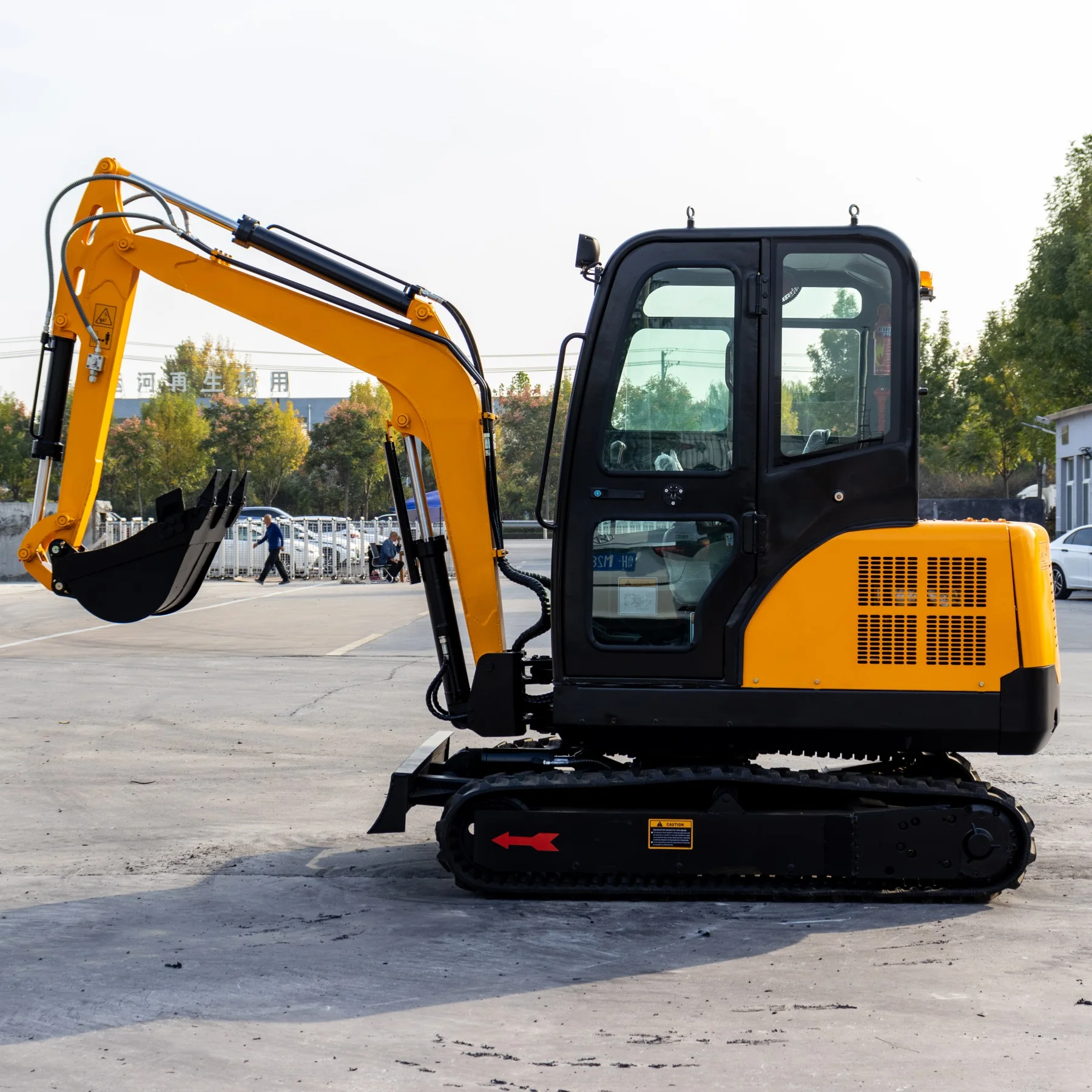 2024 Latest Model 3000KG Crawler Excavator Hydraulic digger garden use tools