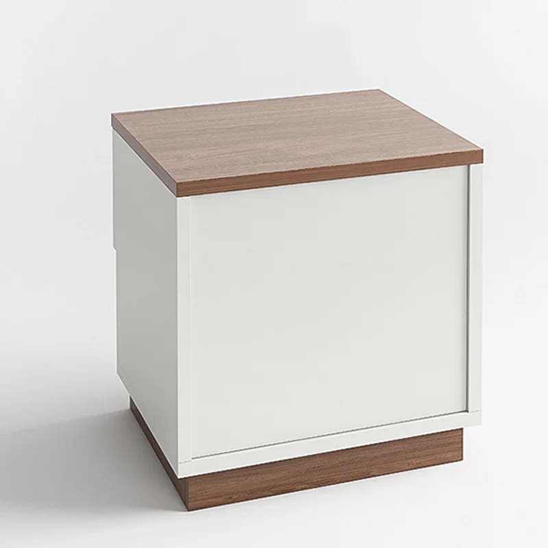 Современный роскошный прикроватный столик из массива дерева в скандинавском стиле тумбочка прикроватный столик с 3 выдвижными ящиками