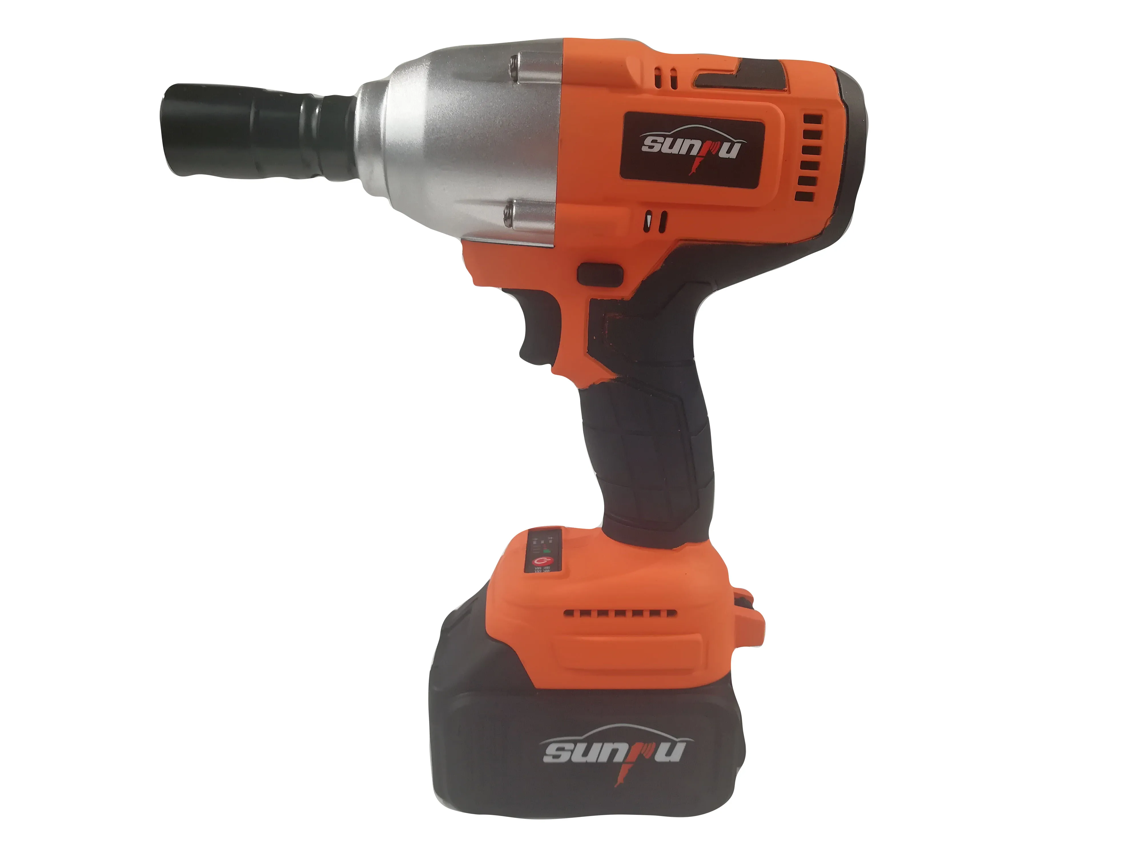SUNPU 21V Battery Power Tools 650N.M 1/2 High Torque Adjustable Impact