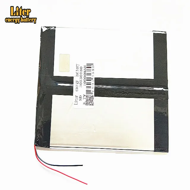 lipo battery 3.7v  30130180 10000mah Polymer lithiumion Battery With High Quality Li-ion Tablet pc battery