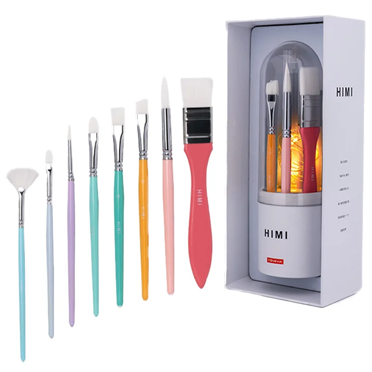 MIYA HIMI starlight painting brushes set fine detailing painting art oil painting colour brush