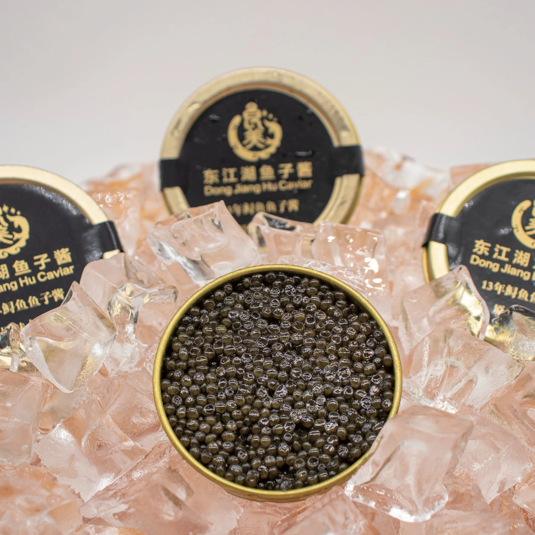 2021 New Design Liangmei Dongjianghu Spicy Sturgeon Fish Crispy Cartilage Liangmei Dongjianghu Caviar 30G Canned Caviar