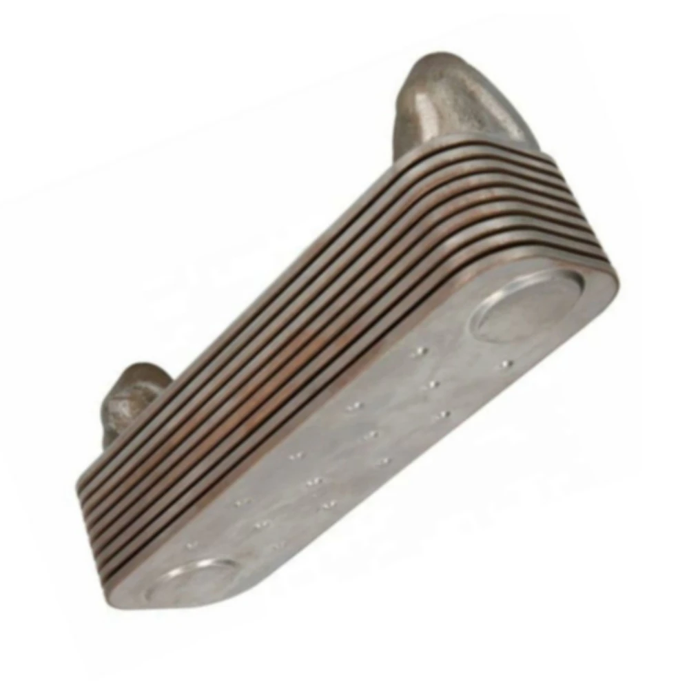 High Quality Stainless Steel Oil Cooler Engine Cooling System For MAN For Mercedes-Benz For Neoplan 51056010121