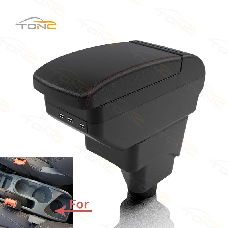 TONC инновационный двухслойный подлокотник для Ford Ecosport-стильный и функциональный дизайн возможность зарядки через USB
