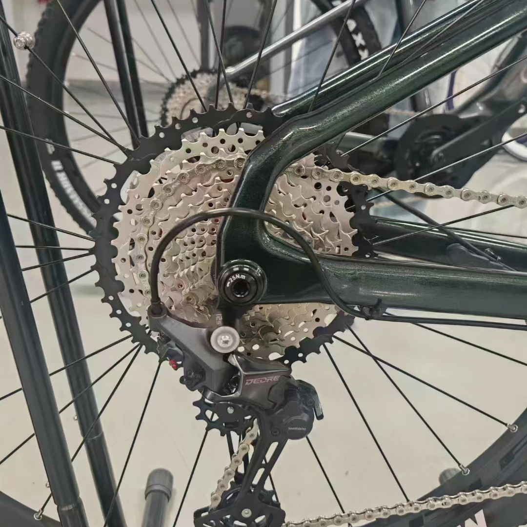 Mid Drive EMTB UDH Bafang M510 Motor 36V 48V DPC030 Build-In HMI Inner Cable Frame 29ER Ebike 12S Mountain Bicycle Electric Bike