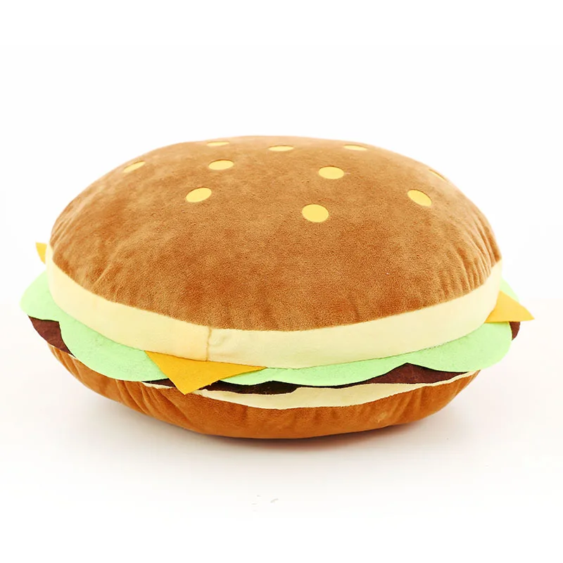 inside out softest plush online handmade bulk buy hamburger food stuffed toy