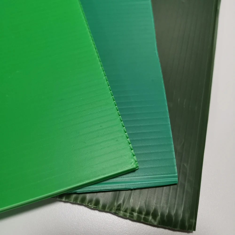 Прочный полый ПП гофрированный пластиковый картон