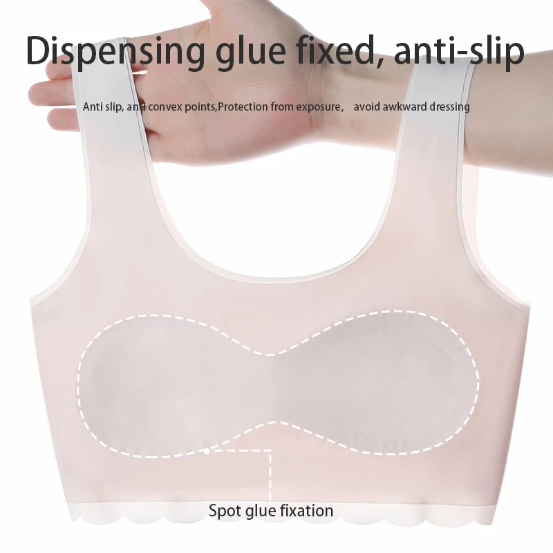 Seamless Bra For Kids Girls 14 Year Old Girls Underwear Without Steel Ring Comfort Bra For Teen Girls Children Vest