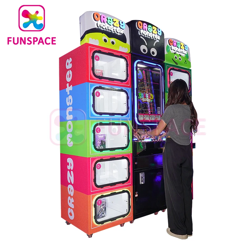 Funspace Amusement Coin Operated Arcade Toy Vending Mall Prize Redemption Games Machine For Figures Game Zone Playground
