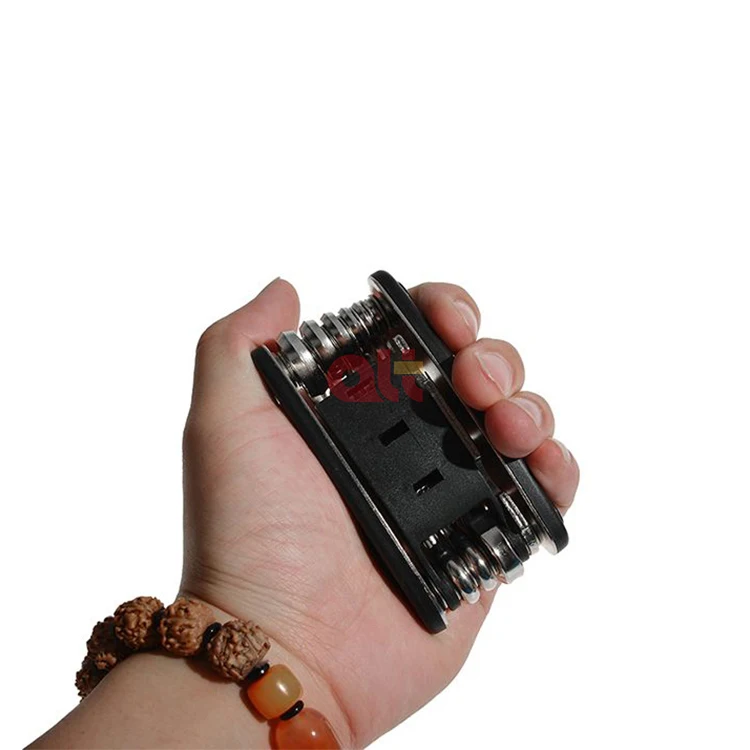 Multi-Function 16 In 1 Combination Bike Tools Set Hex Spoke Cycle Screwdriver Tool Bicycle Repairing Kit