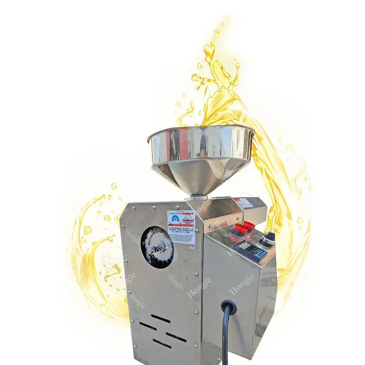 Flaxseed Screw Cold Press Mustard Prickly Pear Seed Oil Mill Machine