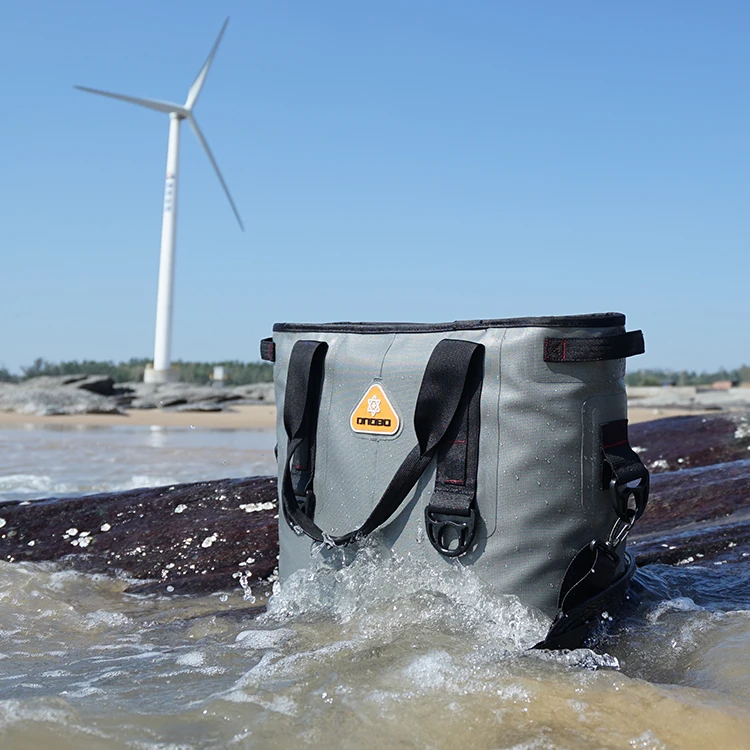 Outdoor Picnic Beach Insulated Tote Bag Thermal Cooler Waterproof Soft Cooler Bag