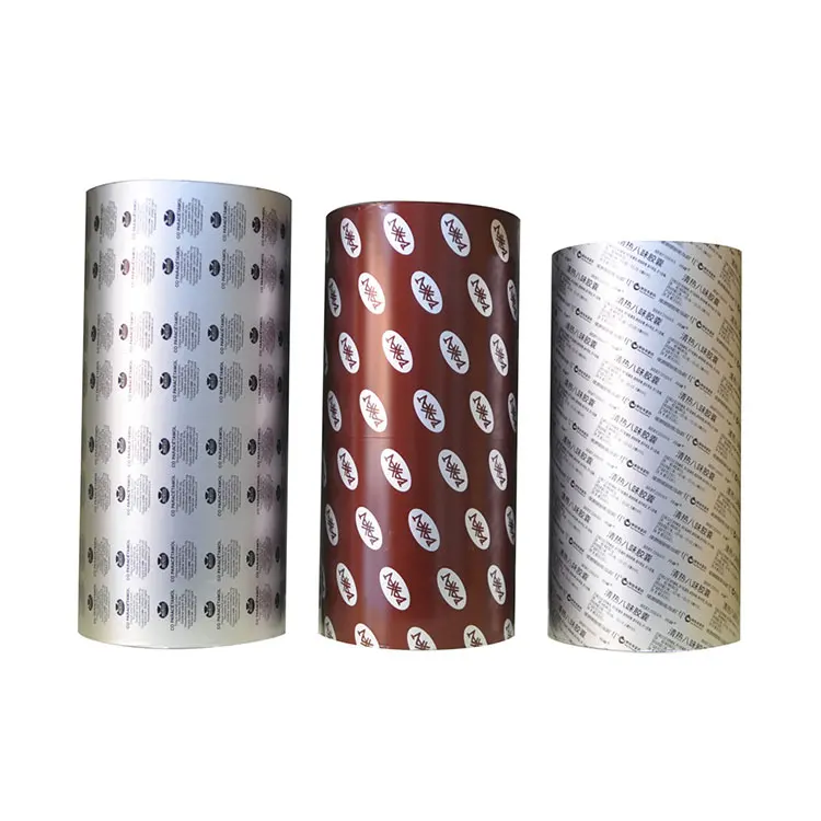 custom logo printed pharmaceutical aluminum foil blister foil ptp foil for medicine packing