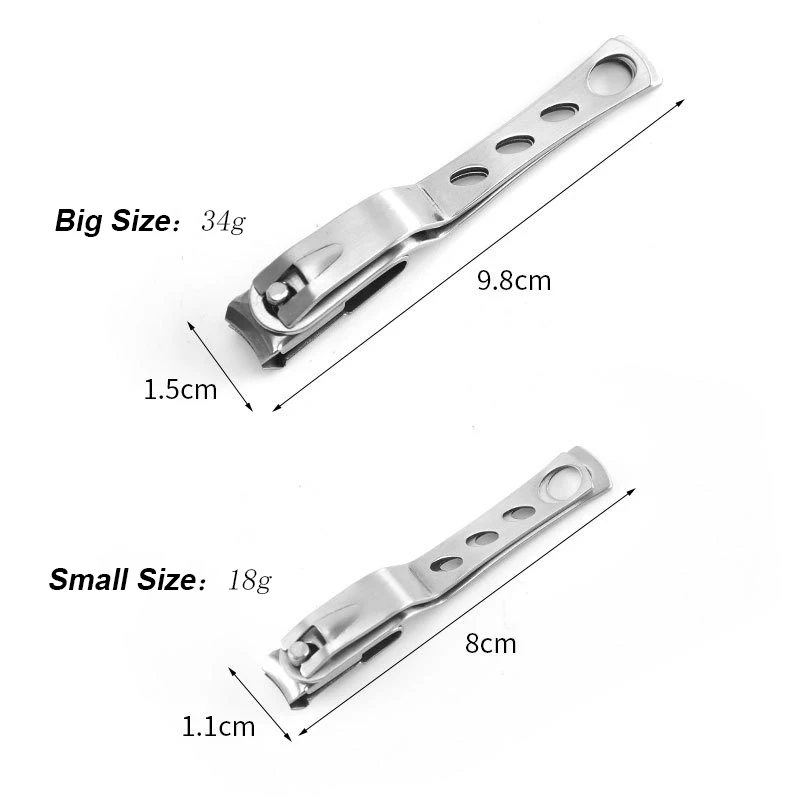 High Quality 360 Rotation Nail Scissors Stainless Steel Folding Manicure Pedicure Tools Finger Nail Clipper