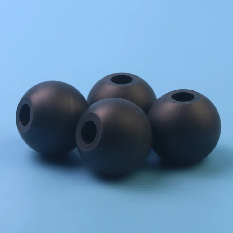 PTFE carbon powder reinforcement can be customized with good performance through ball Filled ptfe