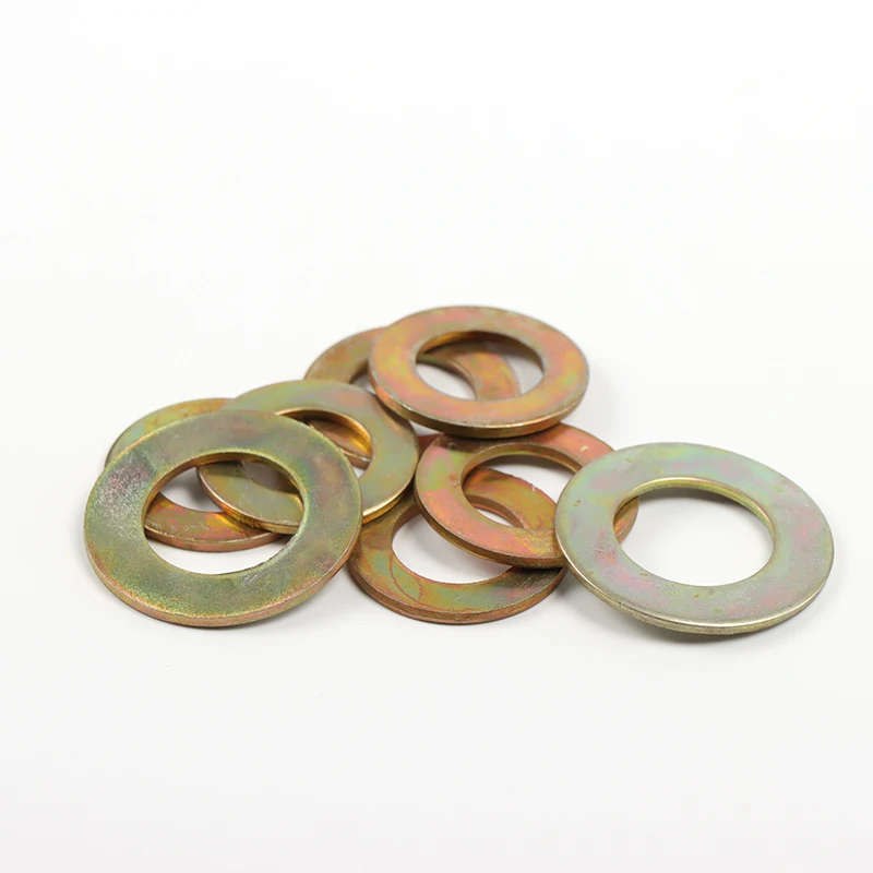 DIN 125 DIN 9021 Hot dip galvanized flat washers  electric power tower washers