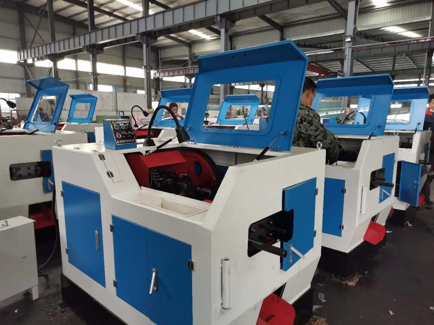 Full Closure New  Type One Die Two Blow High Speed Cold Heading Machine For Screw Bolt Making