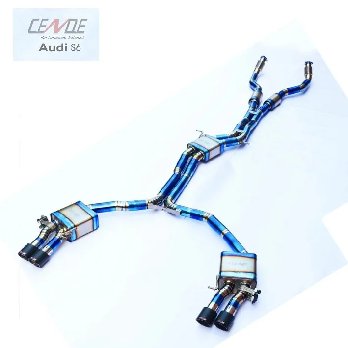 High Performance Auto Parts Exhaust Pipe for Audi S6 B8 B9 3.0T