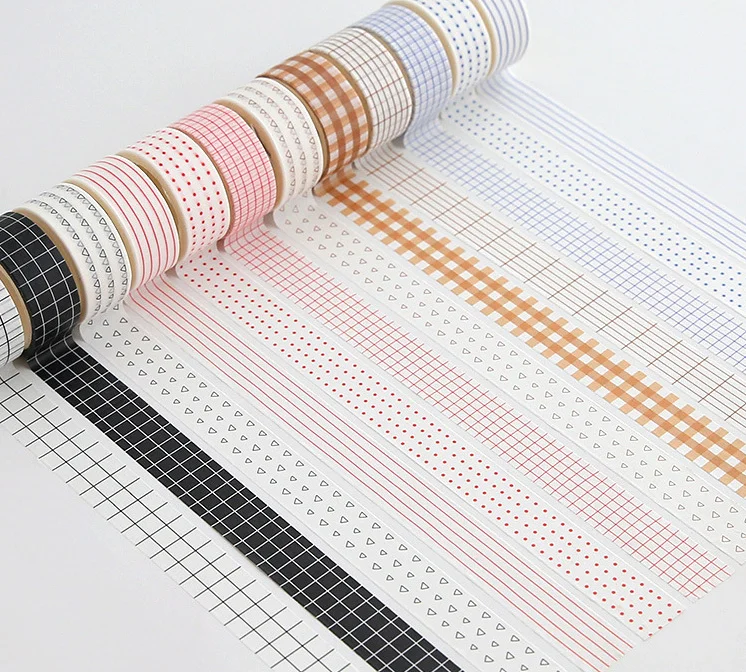 Custom Washi Tape Set Washi Tape Printing Journal Stickers Kawaii Stickers