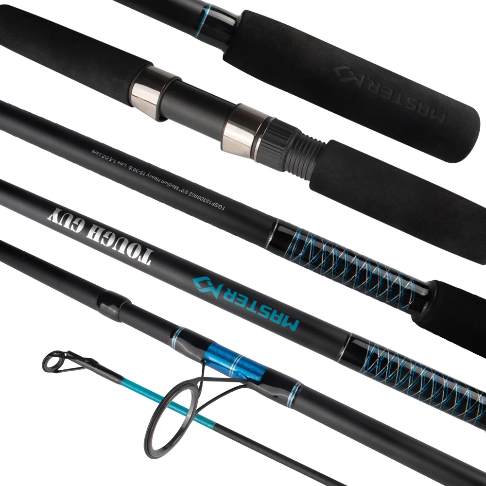 ToughGuy Super Strong Spinning Fishing Rod Sea Fishing Surf Rod Casting Carbon fiber Glassfiber