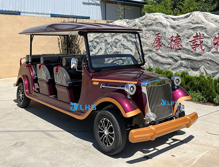 Chinese brand golf retro electric car best quality classic electric vehicle smart sightseeing vintage car on sale