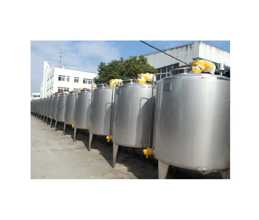 Food Sanitary Stainless Steel 2000L Milk Mature Tank