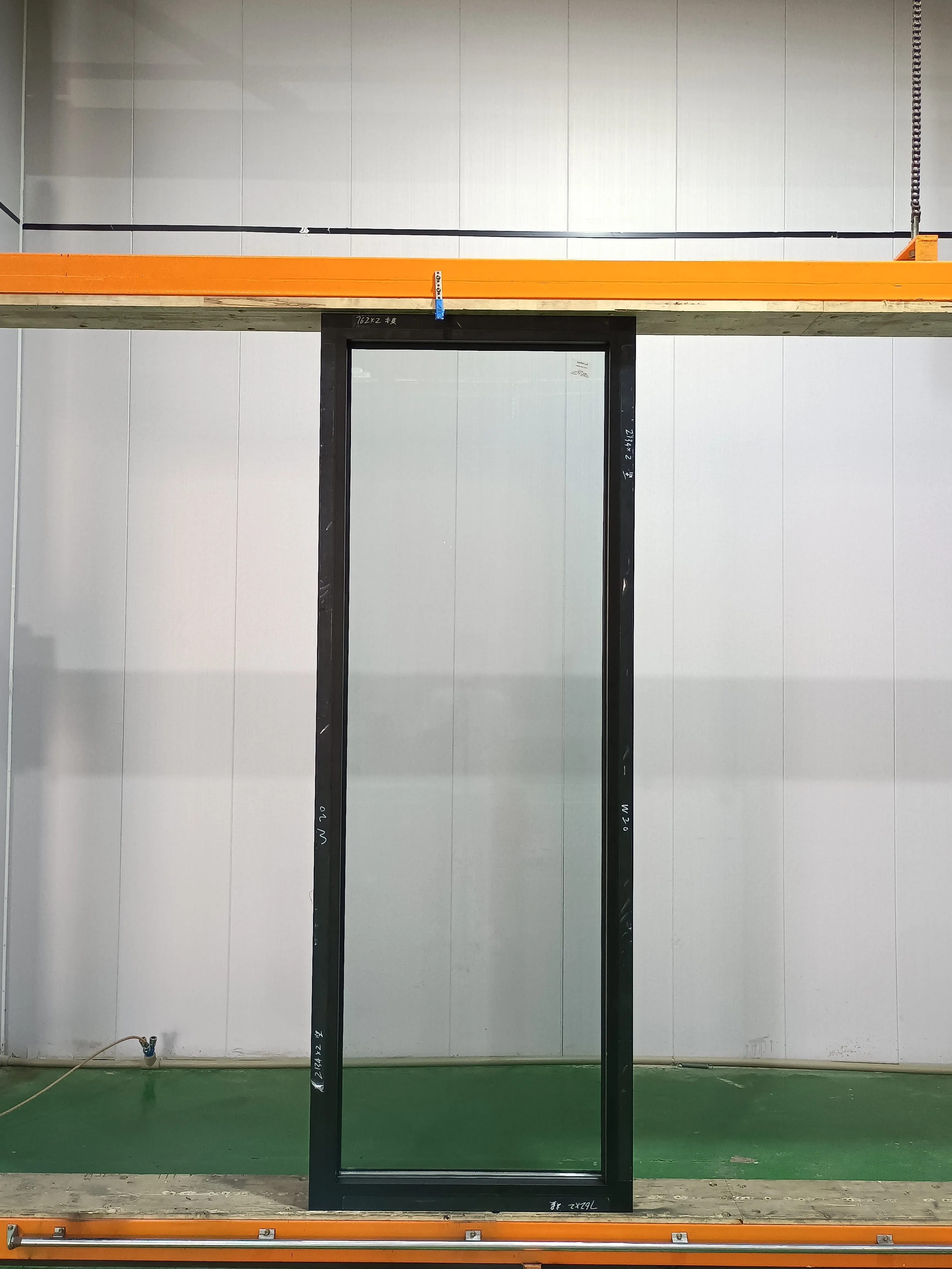 ZMR AS2047 Triple Glazed Windows Cheap Price Big Picture Black Window Panoramic Window Floor Stainless Steel Horizontal French