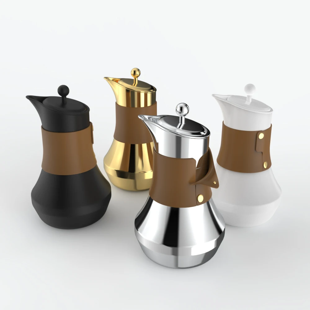 Luxury Food Grade Tea And Coffee Thermos 304 Stainless Steel Thermal Vacuum Flasks