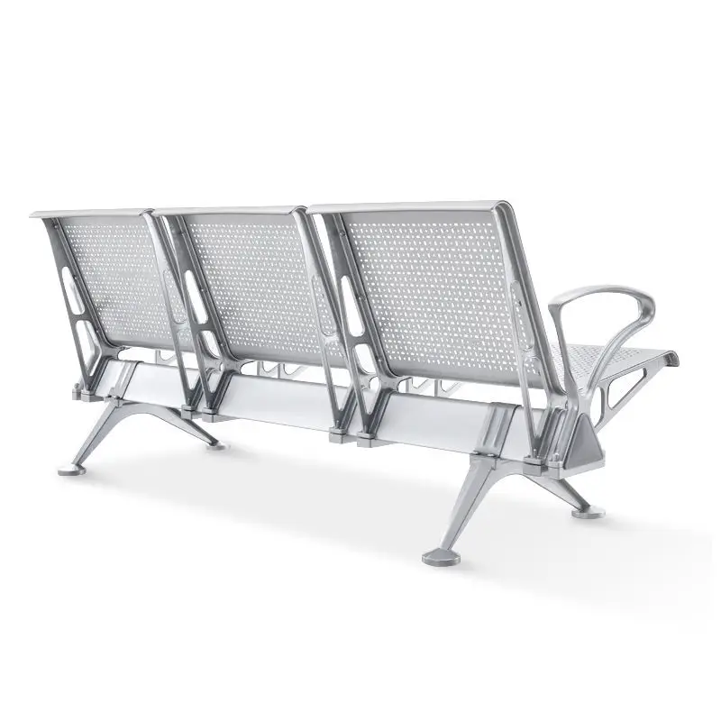 Wholesale Factory Price Hospital Metal Furniture 3 Seaters Accompany Chair Waiting Chair for Hospital Airport