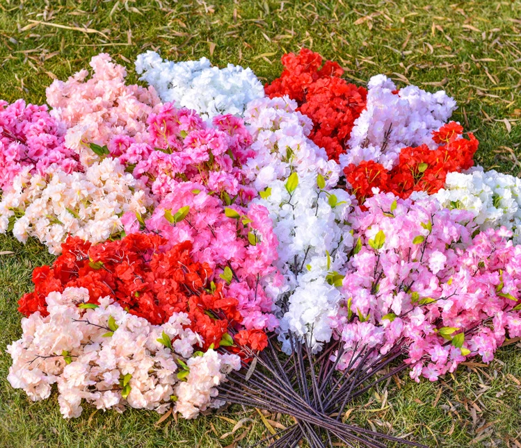 YOPIN-886 Cherry Blossoms Flowers Suppliers Artificial Japanese Cherry Blossom