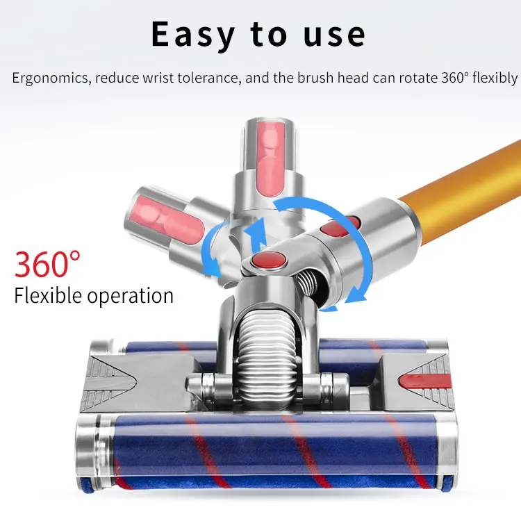 Suzao Hot-sale Electric Carpet Hard Floor Dysons V7 V8 V10 V11 Vacuum Cleaner Parts Accessories Green Laser Brush Head