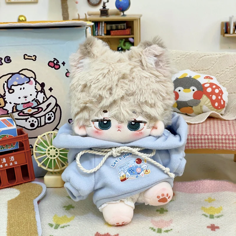 Custom Plushies Cute Soft Plush Dolls Low MOQ 20cm Handmade Plush Kpop Dolls