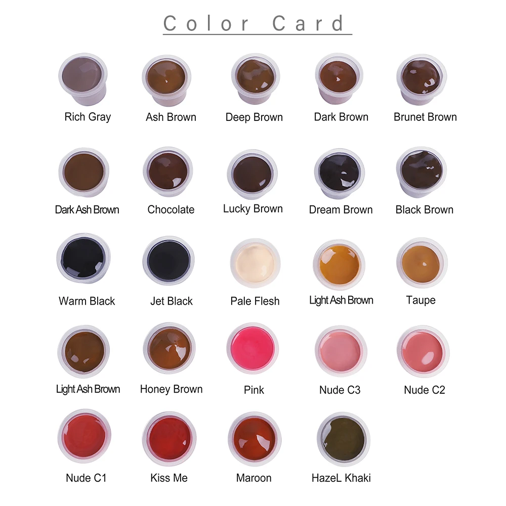 Hot sale Tattoo supplies lushcolor  microblading tatoo color liquid permanent makeup pigments for lips