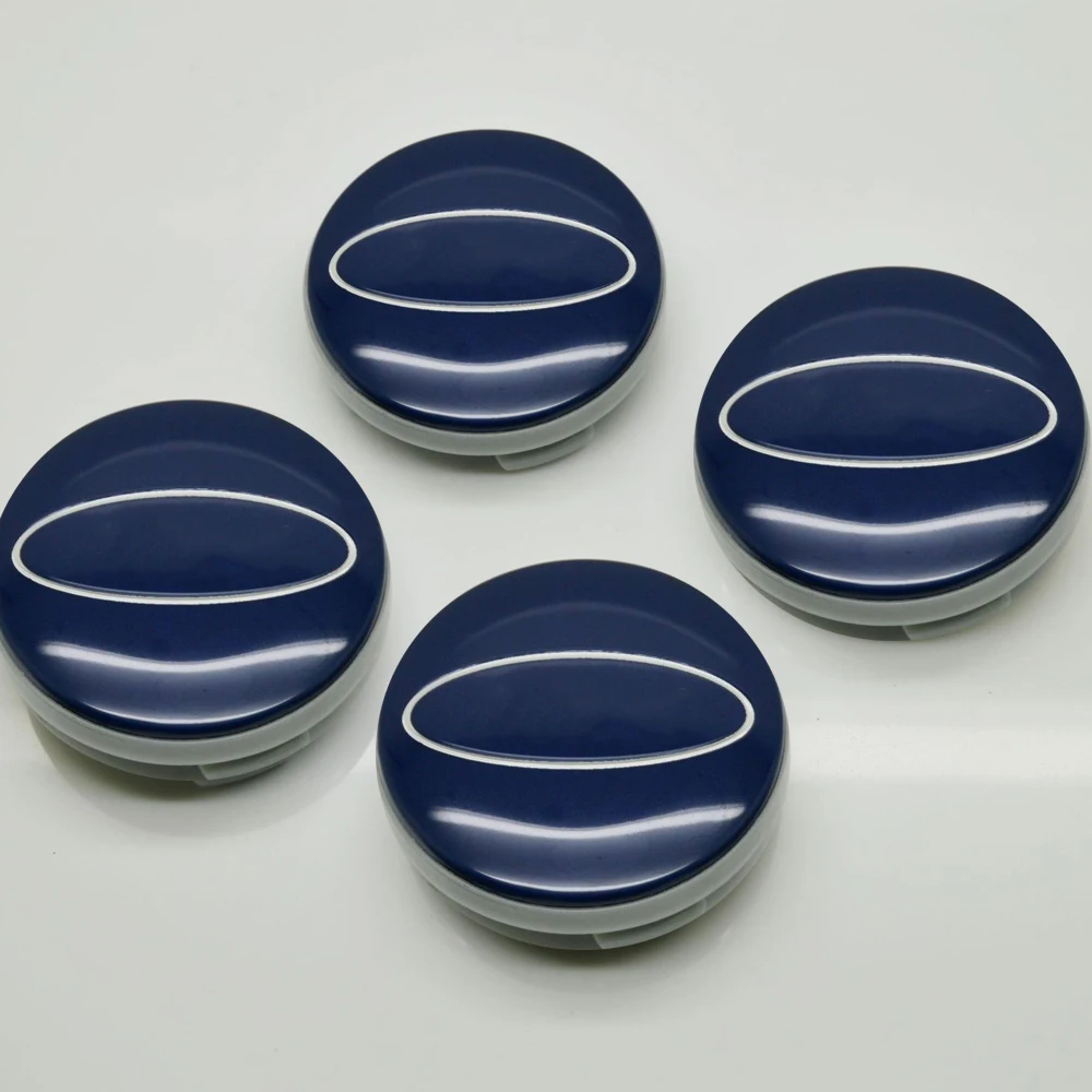 54mm 60mm dark blue full black Car Wheel center Hub Caps Cover cap for Ford  Car Accessories