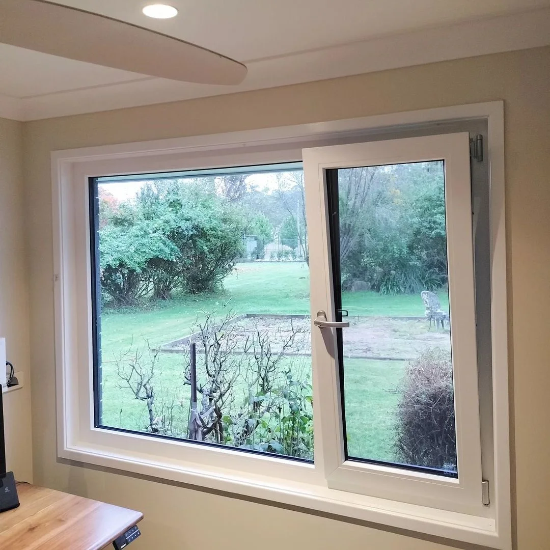 Warranty 5 years Sturdy Large Insulated Warm Heat Insulation Windproof Passive Swing Windows vinyl upvc windows Casement Windows