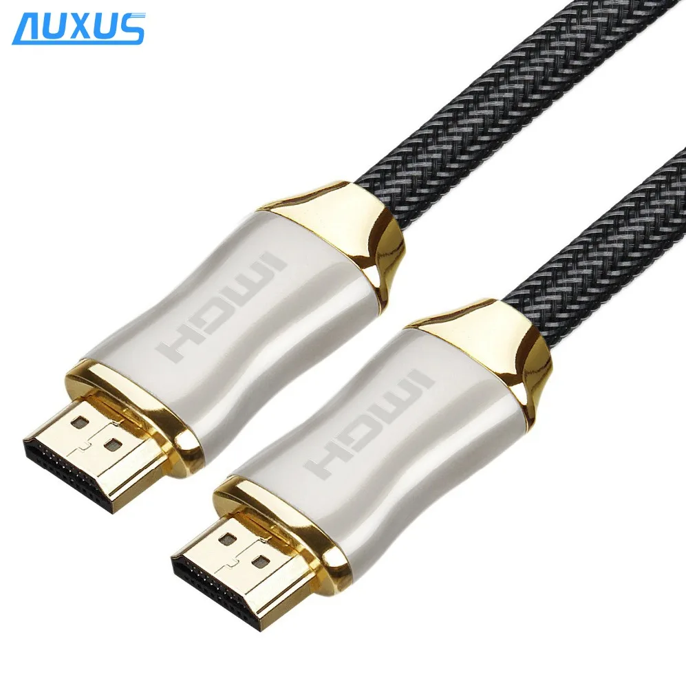 Высокая скорость 50 м xxx видео высокой четкости HDMI кабель 24K позолоченный 1080P 2160 3D 4K для PS3 HDTV