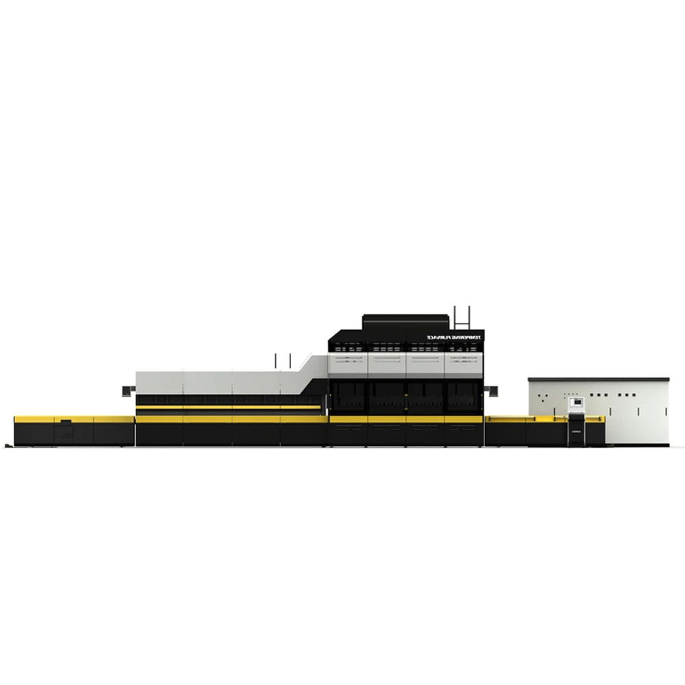 Landglass C+ 15-18m large architecture glass tempering and curving furnace