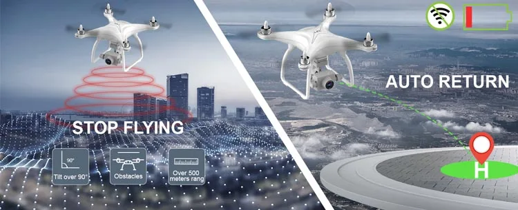 4k hd aerial photography rc drone with tracking