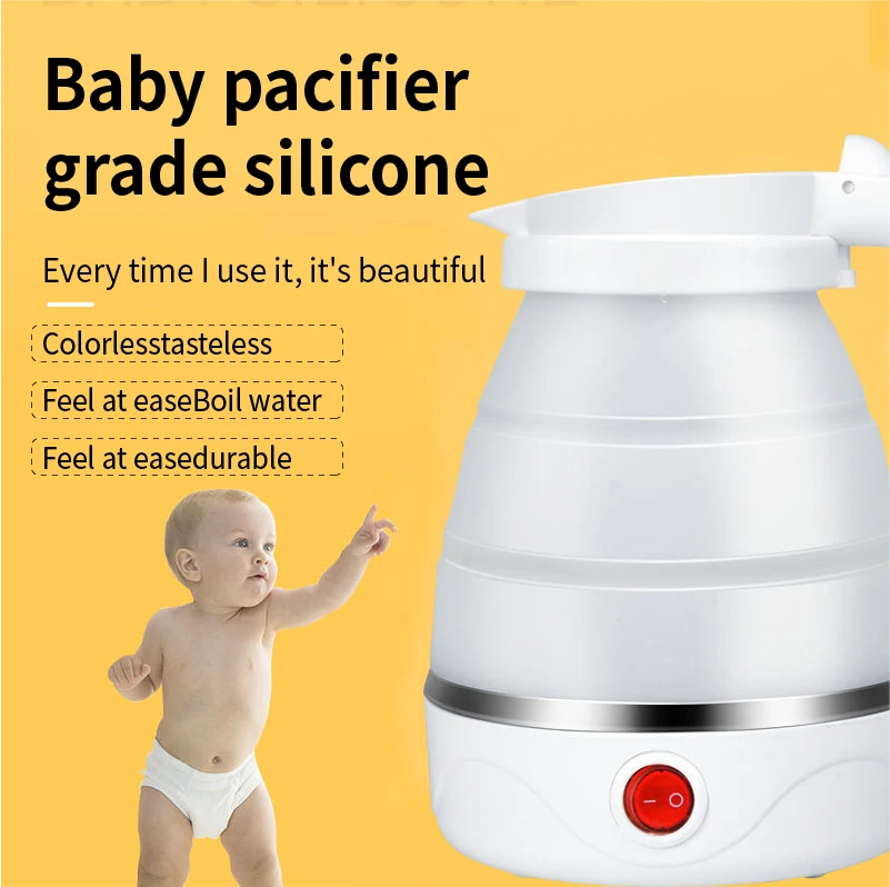 Hot Selling Household Home Appliances Silicon Kettle Small Appliances collapsible travel kettle