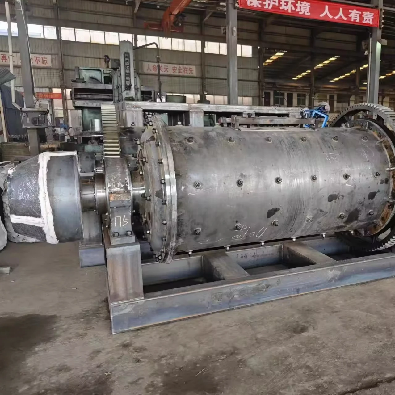 Gold grinding mills 3tph dry ball mill widely used in Egypt