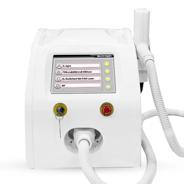 CE approved three waves 1064nm 532nm 1320nm picosecond  ND yag laser Q - Switch Laser tattoo removal machine