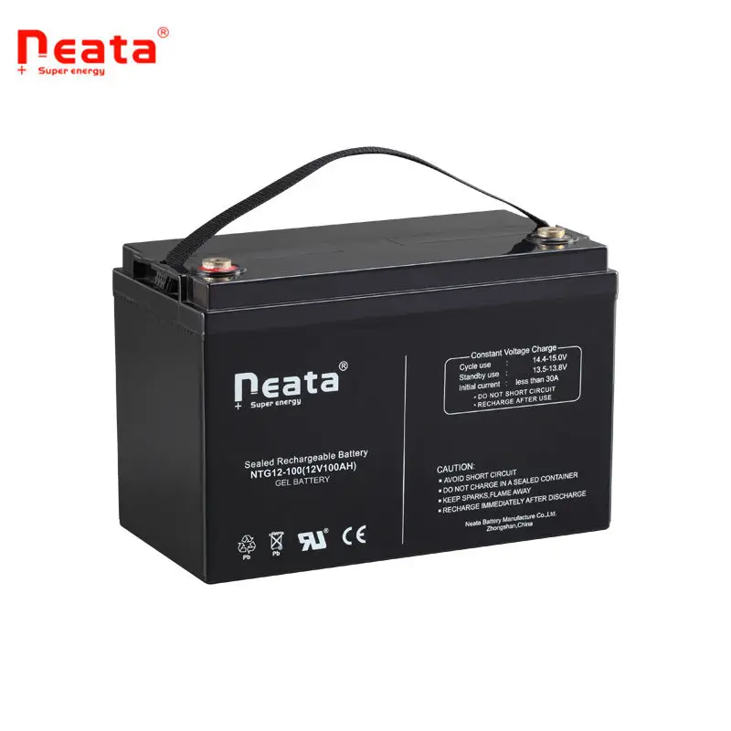 Neata 12 В 100ah 150ah 200ah 250ah солнечная батарея свинцово-кислотный гель VRLA 10 часов 20 Agm