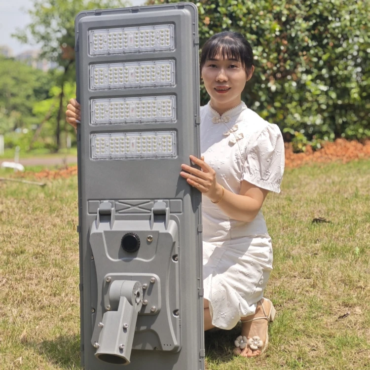 Solar street lights  6 meters 8 meters 10 meters high power LED courtyard villas farms high poles municipal roads solar lights