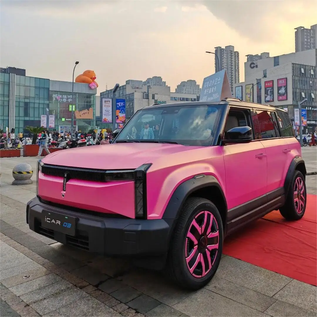 Chinese 4 Wheel New Energy Vehicle  2WD 4WD Chery ICAR 03 Off-road SUV Electric Cars ev 2024