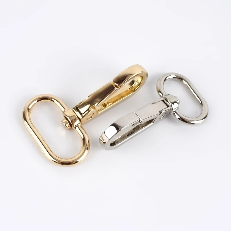 Deepeel F4-1 16/20/25/32/38/50mm Dog Collar Rotating Clasp Bag Hardware Accessories Keychain Snap Buckles Swivel hook Hook