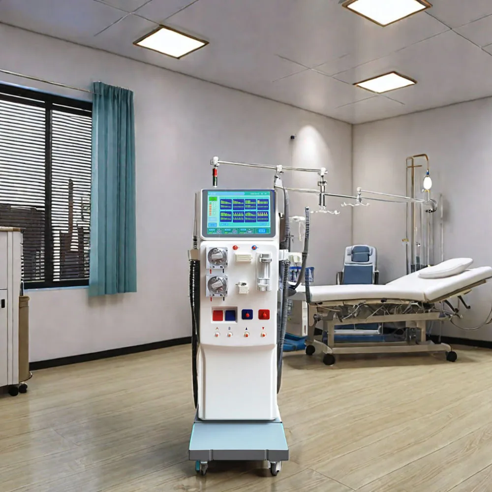 Best Price Blood Purification Equipment Achine Double Pump Hemodialysis Machine